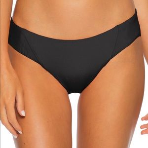 Becca 
Ribbed Tab Side Hipster Bikini Bottom
